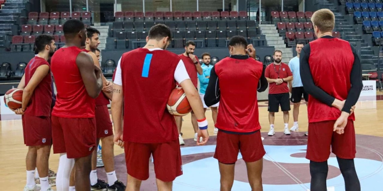 Trabzonspor Basketbol'da Bursaspor hazırlıları başladı.