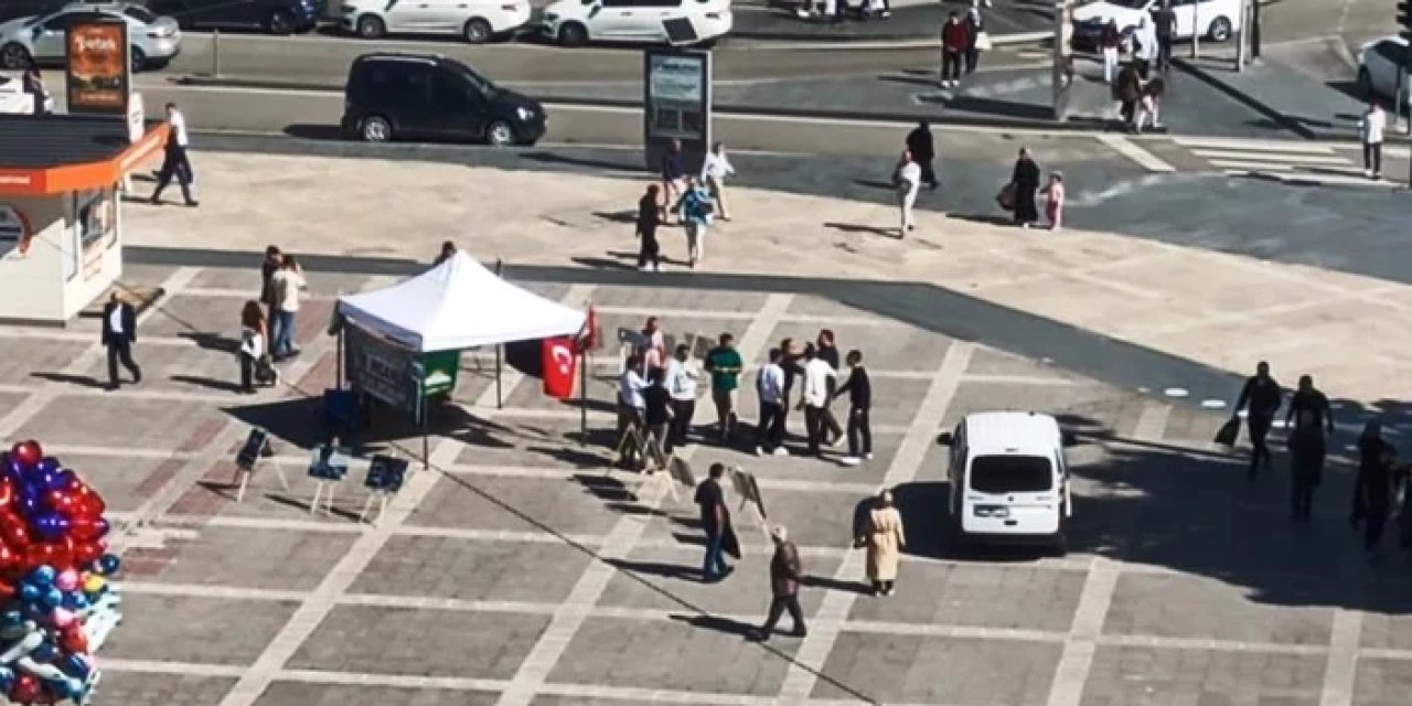 Bu kez bir başka Karadeniz ili: HÜDAPAR standı ortalığı karıştırdı