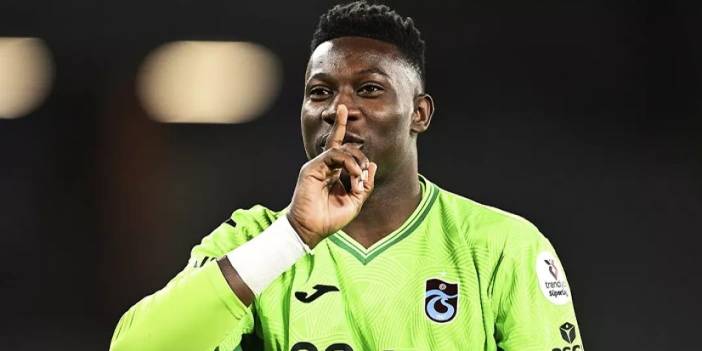 Trabzonspor'da son dakika Onana müjdesi! İyi haber geldi
