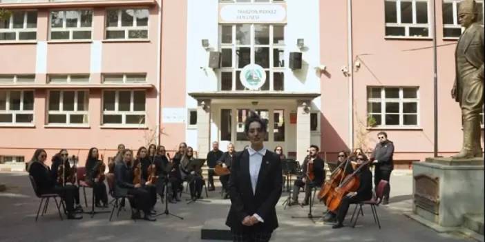 Trabzon'da Maarif Orkestrası’ndan 15’lilere anlamlı Çanakkale eseri