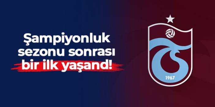 Trabzonspor’dan 5’te 5: Şampiyonluk sezonundan sonra bir ilk