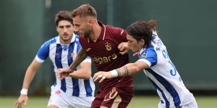 Trabzonspor'da "ayrılacak" iddiaları vardı! Tekke 11'de oynattı