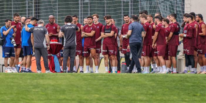 Trabzonspor'da Erzurum kampı başlıyor: 4 hazırlık maçı oynanacak