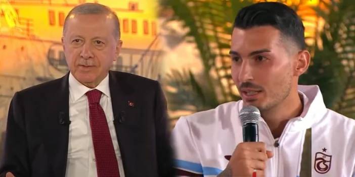 Cumhurbaşkanı Erdoğan'dan Uğurcan Çakır'a: "Bir yere gitmiyor musun?"