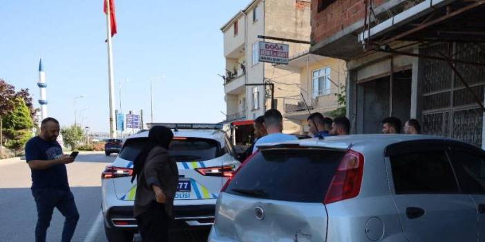 Samsun'da zincirleme kaza! 4 araç birbirine girdi
