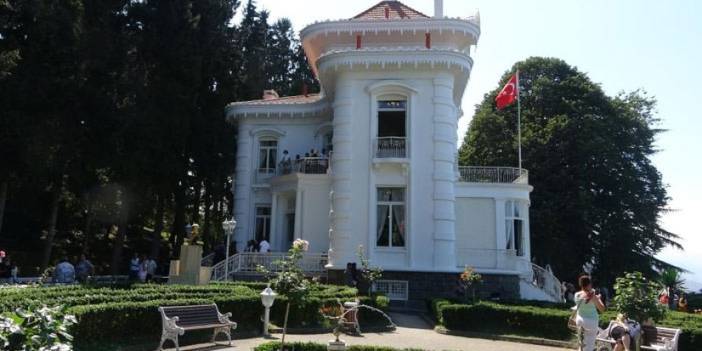 Trabzon'da Atatürk Köşkü'ne ziyaretçi akını
