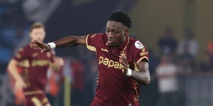 Trabzonspor'da Olaigbe açıkladı! "İşler bizim için zor anlara girdiğinde..."