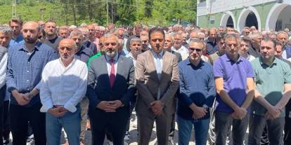 Trabzon'da Ali İhsan Dursunoğlu son yolculuğuna uğurlandı