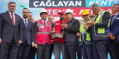 Trabzon'da Çağlayan'da temel atıldı! Kentsel dönüşüm başladı