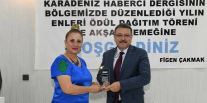 Başkan Genç'e "yılın en iyi Büyükşehir Belediye Başkanı" ödülü