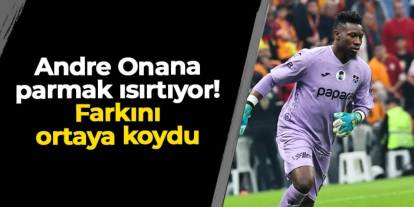 Trabzonspor'da Andre Onana farkını ortaya koydu!