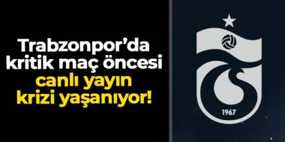 Trabzonspor'da canlı yayın krizi! HJK Helsinki maçının yayıncısı yok