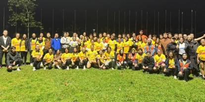 KTÜ'de öğrenciler lösemili çocuklar için koştu