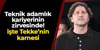 Kariyerinin zirvesinde: İşte Fatih Tekke'nin karnesi