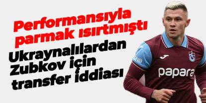 Trabzonspor'un yıldızı Zubkov için transfer iddiası!