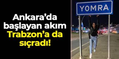 Ankara'da başlayan "tabelaya asılma" akımı Trabzon'a sıçradı