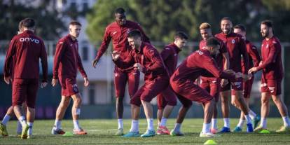 Trabzonspor'da Başakşehir mesaisi sürüyor