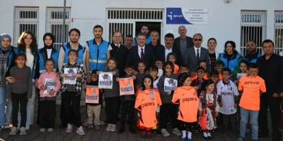 Trabzon Büyükşehir'den Şalpazarı'nda öğrencilere destek