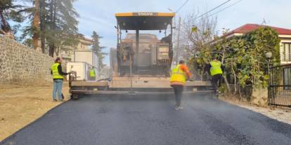 Trabzon Büyükşehir'den 18 ilçede asfalt ve beton serim mesaisi