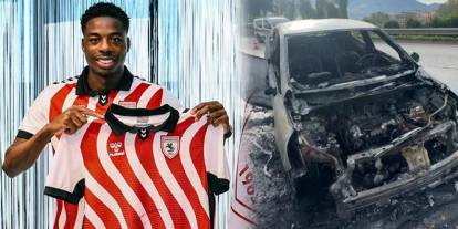 Trabzonspor'dan Samsunsporlu futbolcu Anthony Musaba için geçmiş olsun mesajı