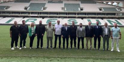 Giresunspor'da Emin Eltuğral yönetiminde görev dağılımı yapıldı