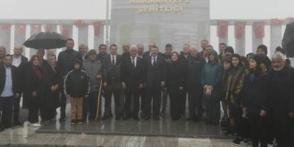Trabzon'da Köprübaşı'nda Harmantepe Şehitleri anıldı
