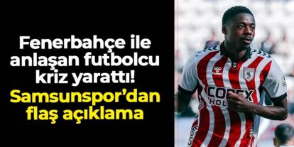 Fenerbahçe ile anlaşmıştı! Samsunspor'dan Anthony Musaba için flaş karar