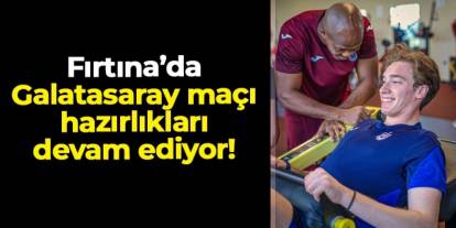 Trabzonspor'da Süper Kupa mesaisi sürüyor: Sabah antrenmanı tamamlandı