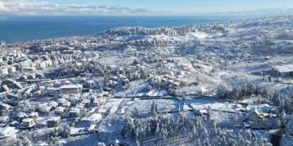 MGM Trabzon için tahminde bulundu: Kent merkezine kar yağışı bekleniyor