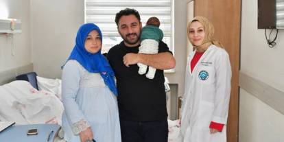 Trabzon'da Ortahisar Belediyesi’nden 2026’nın ilk bebeklerine yenidoğan desteği