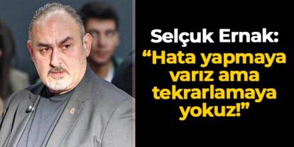 Trabzonspor Basketbol'da Selçuk Ernak: "Hata yapmaya varız ama hatayı tekrarlamaya yokuz"