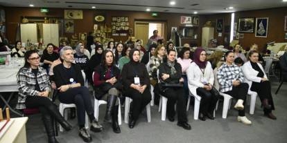 Ortahisar Belediyesi'nden kadınlara sağlık, psikoloji ve hukuk odaklı bilgilendirme toplantısı