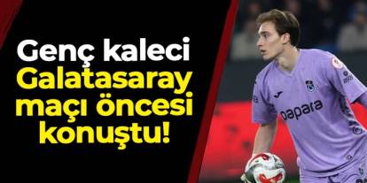 Trabzonspor'da Onuralp Çevikkan Galatasaray maçı öncesi konuştu!