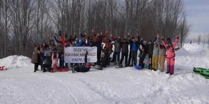 Rizeliler de kayak merkezi istiyor!