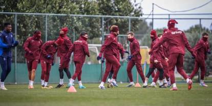 Trabzonspor'da İstanbulspor maçı hazırlıkları tamam