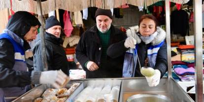 Trabzon'da ücretsiz çorba ikramı! Başkan Kaya: "Dayanışmayı büyütüyoruz"