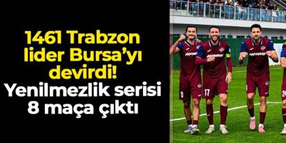 KCT 1461 Trabzon Bursaspor'u devirdi!