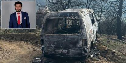 Artvin'den İzmir'e giden müteahhidin sır ölümü: Araç içinde yanmış halde bulundu