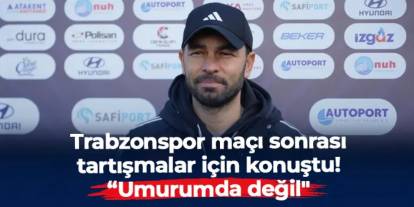 Selçuk İnan Trabzonspor maçı sonrasındaki tartışmalar için konuştu! "Umurumda değil"