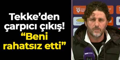 Fatih Tekke'den çarpıcı hakem yorumu! "Beni rahatsız etti"