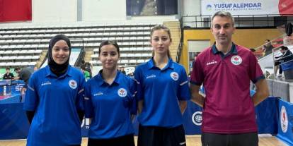 Trabzon Büyükşehir Belediyesi kadın masa tenisinde lider