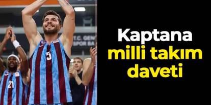 Trabzonspor Basketbol'da kaptan Cem Ulusoy'a A Milli Takım daveti