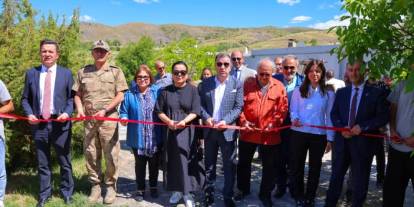 Bayburt'ta Baksı Müzesi’nde sergi açılışı yapıldı