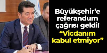 Ortahisar Belediye Başkanı Ahmet Kaya'dan, Şemdinli'ye yapılacak spor salonu için referandum çağrısı