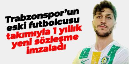 Eski Trabzonsporlu Safa Kınalı yeni sözleşmeye imza attı