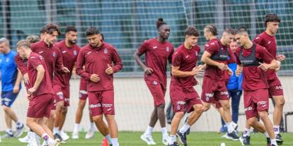 Trabzonspor'da futbolcular hırs küpü! Çalışmalar sürüyor