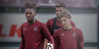 Trabzonspor'da yeni sezon hazırlıkları devam ediyor!