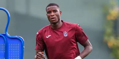 Trabzonspor'da Onuachu ilk antrenmanına çıktı