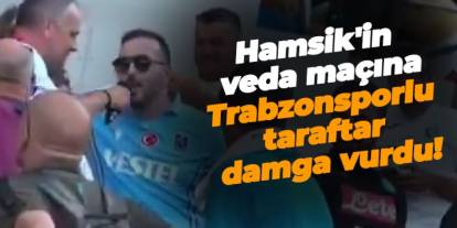 Marek Hamsik'in veda maçına Trabzonsporlu taraftar damga vurdu!