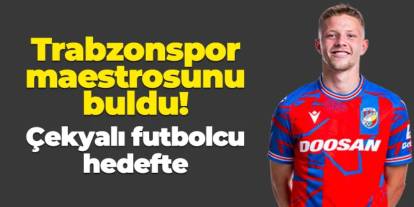 Trabzonspor'dan 8 numara hamlesi! Çekyalı futbolcu hedefte